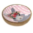thumbnail image 3 of Tabletop Rabbit Bowl. Bunny Easter Spring In0281 Pink, 3 of 3