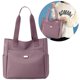 thumbnail image 4 of Bolso Mano para Mujer Bolso Mano Versátil Y Ligero Bolso (Taro Purple), 4 of 9