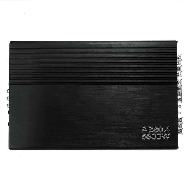 Amdohai 4-Channel Car Audio Amplifier 5800W High-Power Amp. Four-Way Stereo Power Amplifier Class A/B