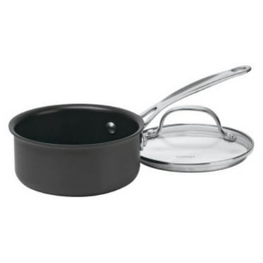 Cuisinart Chef's Classic Hard Anozdized 1 Quart Saucepan with Cover