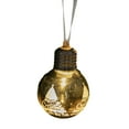 thumbnail image 2 of Naittoop Christmas Decor Clearance, Christmas Decorations Create Christmas Tree Decoration Electroplating Ball Pendant Luminous Bulb Pendant Christmas Big Balls, 2 of 8