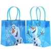 Party Fvors Disney Frozen Elsa, Anna & Olaf Gift Bag - 6" S Size (12 Packs)