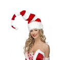 thumbnail image 1 of Tal Fun Party Hat Santa Hat - Candy Holiday Themed Hat - Santa Hat (rojo y blanco Santa Hat) XianweiShao 8390614597235, 1 of 1