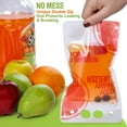 thumbnail image 6 of MEDca Juices Drink Pouches 201 Piece/100 Straws -Clear, 6 of 9