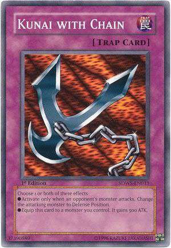YuGiOh Structure Deck: Warriors' Strike Common Kunai with Chain SDWS-EN033