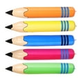 thumbnail image 2 of 5 lápices inflables gigantes de juguete, bolígrafo inflable grande, ideal para decorar fiestas de regreso a clases en jardín de infantes., 2 of 7