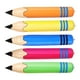 thumbnail image 2 of 5 lápices inflables gigantes de juguete, bolígrafo inflable grande, ideal para decorar fiestas de regreso a clases en jardín de infantes., 2 of 7