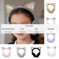 thumbnail image 3 of hengsof Cute Animal Ear Muffs Warm Cat Ear Earmuffs Cozy Ear Warmers for Girls Boys Kids Children, 3 of 6
