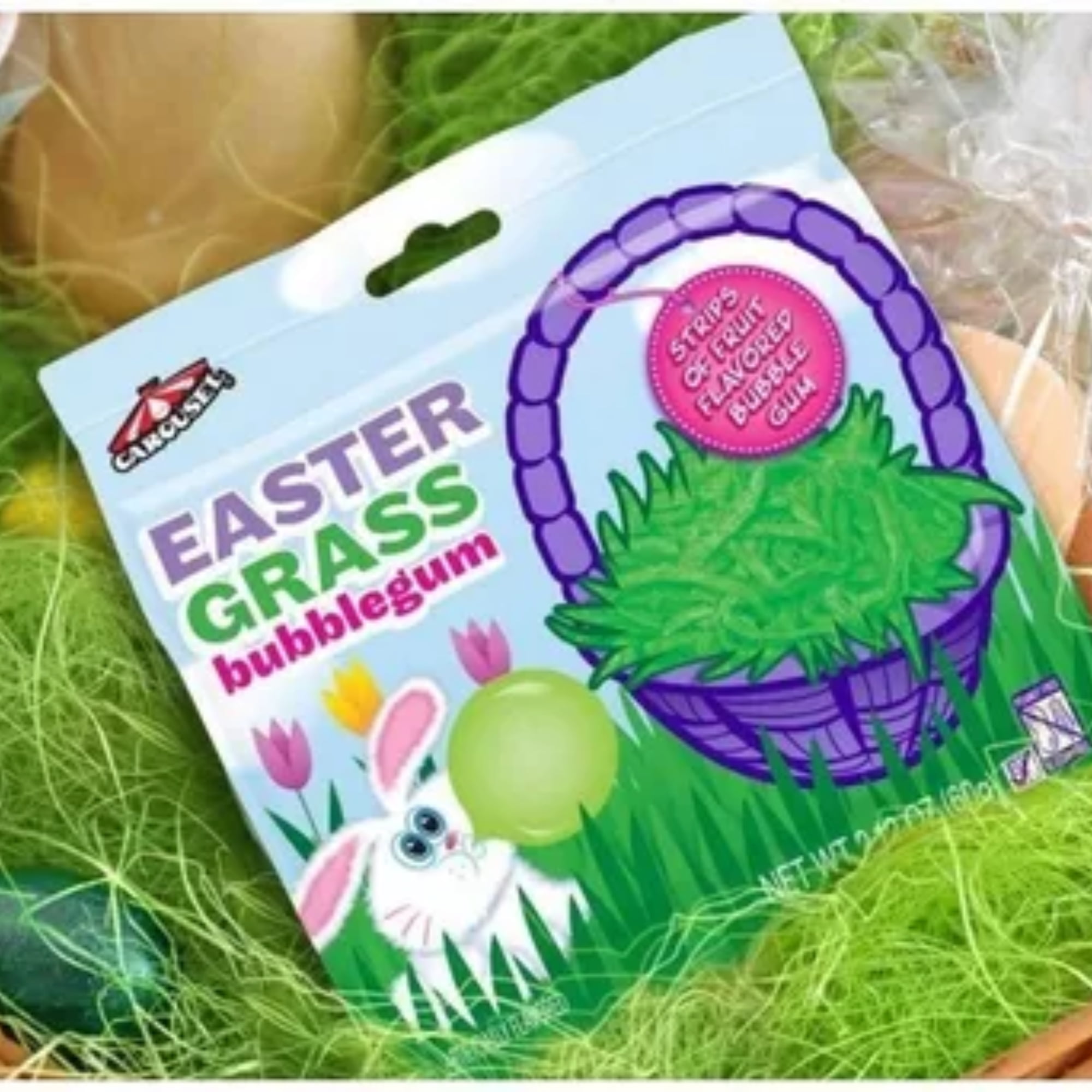 Easter Grass - Bubble Gum 12ct Box