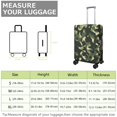 thumbnail image 4 of Stretch Luggage Cover S(18-20in)– Elastic Travel Suitcase Protector with Handle Openings & Bottom Closure, Washable Polyester Spandex Suitcases Cover, Camouflage Print, 4 of 5