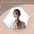 thumbnail image 4 of Pinza De Pelo Geométrica Para Mujer, Pasadores De Pelo De Metal Vintage, Pinzas De Pelo Geométricas Para Niña Inevent CE006003-00, 4 of 6
