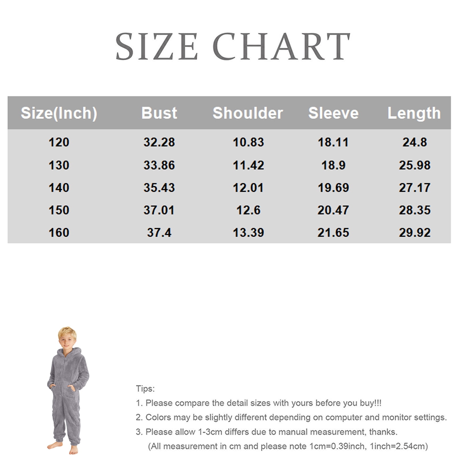 CCRFTGI Onesie Fleece Jumpsuit for Child Boys Girls Size 8 Fuzzy Zipper Hooded Soft Onesie Romper Fluffy Girls Fashion Winter Warm Preppy Clothes Black 5-6 Years