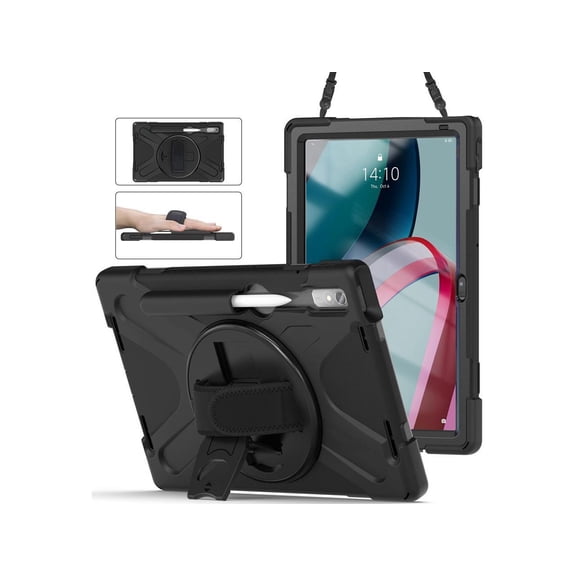 Case for Lenovo Tab P11 Pro 2nd Gen 11.2 inch 2022 Model TB-132FU TB-138FC with Pencil Holder, Kickstand, Hand & Shoulder Strap Protective Cover