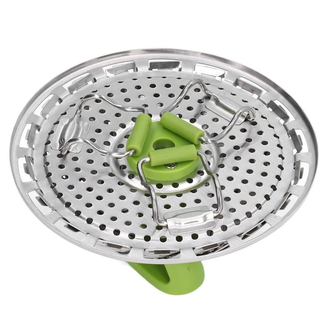 Cesta de vapor plegable, cesta de vapor Cesta de vapor inoxidable multiusos Rejilla de vapor Parte superior de la línea