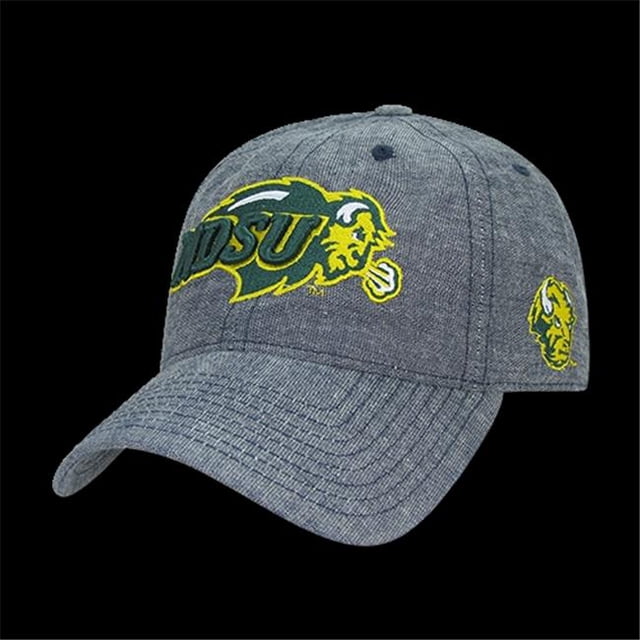 W Republic Apparel 1010-140-BLU NDSU Relaxed Denim Cap, Blue