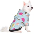 thumbnail image 2 of Haiem Happy Easter for Winter Dog Hoodie Sweatshirts with Pockets Warm Dog Clothes for Small Dogs Chihuahua-Small, 2 of 7