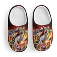 thumbnail image 3 of Power Rangers Slippers for Kids, Cute Soft Plush Anti-slip Fluffy Fuzzy House Slippers Warm Soft Plush Non-Slip Indoor Outdoor Slip-on Shoes for Boys Girls, 3 of 8