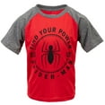 thumbnail image 5 of Marvel Avengers Spider-Man Captain America Black Panther 3 Pack T-Shirt Little Kid to Big, 5 of 5