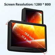 17.9 Portable DVD Player-With 15.6 HD Swivel Screen,, 6 Hours Rechargeable Battery, Support CD/DVD/USB/SD Card/Sync TV,Car Charger