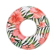 thumbnail image 1 of Salvavidas Dona Inflable Tropical Rosa Bestway Plástico Resistente, 1 of 5