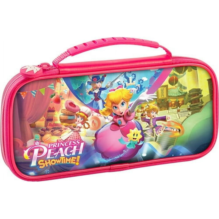 RDS Game Traveler Deluxe Princess Peach ShowTime Travel Case, for