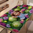 thumbnail image 1 of Cabbage Patch Kids-themed extra-large Non-Slip Base leather Desk Table mat—versatile for computer desks, dining tables, and more.12"x24"(30X60cm）, 1 of 6