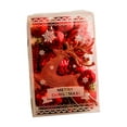 thumbnail image 1 of Adornos De Bolas De Navidad Bola Decorativa De Navidad Para El Dormitorio Fiesta Vacaciones Rojo Sunnimix Colgantes Bolas, 1 of 8