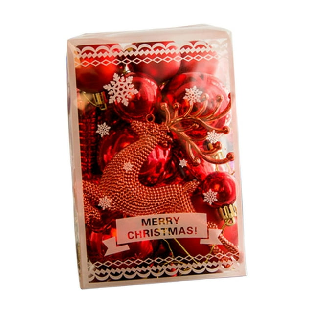 Adornos De Bolas De Navidad Bola Decorativa De Navidad Para El Dormitorio Fiesta Vacaciones Rojo Sunnimix Colgantes Bolas