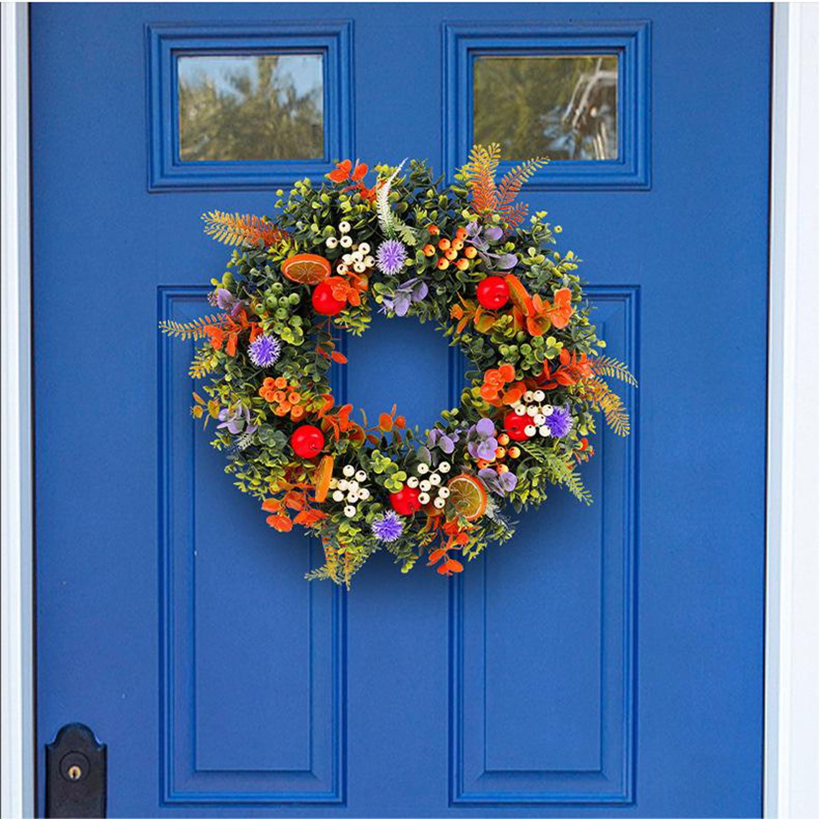 Artificial Flowers for Outdoors, Durable Fake Flowers Set for Home Decor, Weather Resistant Artificial Flower for Garden, Patio or Front Porch Decor