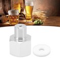 thumbnail image 4 of CO2 Cylinder Adapter, Lightweight TR21 4 Adapter Sturdy Non Leakage  For Brewing Beer Barrel Regulator Anggrek TR21 4 Adapter, 4 of 8