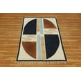 thumbnail image 4 of Casavani Handblock Printed Cotton Dhurrie Custom Kitchen Mats Outdoor Patio Rug, Blue 4x6 feet, 4 of 5
