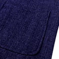 thumbnail image 4 of Yusimy Men's Vest Solid Color Sleeveless V-Neck Single-Breasted Multi-Pocket Vest Casual Layering Style, 4 of 7