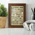 thumbnail image 6 of Encyclopediae VII -Framed Print w/glass-Chestnut, 6 of 8
