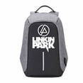 thumbnail image 1 of Mochila escolar Linkin Park con dibujos animados de tela Oxford para niños, 1 of 4