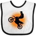 thumbnail image 3 of Inktastic Motocross Rider Freestyle Sports Boys Baby Bib, 3 of 4