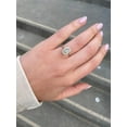 thumbnail image 7 of SOLITAIRE JEWELS 4 Ct Cushion Moissanite Diamond Engagement Solitaire Ring 14K Yellow Gold, 7 of 7