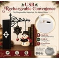 thumbnail image 7 of Christmas Bookshelf Light Decor, LED Library Lamp with 7 Colors Lighting Effects, USB Rechargeable Shelf Light for Book Nook and Home Decoration, 7 of 7