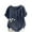 C Navy, variant on Up to 50% off Horkkom Linen Tops for Women Summer Casual Floral Print Plus Size Shirts Lighweight Button Short Sleeve Blouses