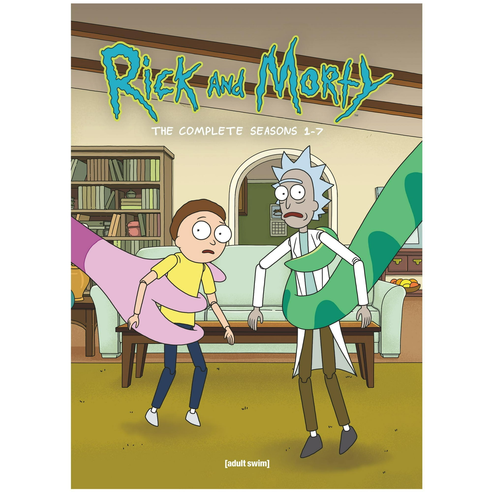 Rick and Morty: Seasons 1-7 (DVD), created by Dan Harmon and - Main Image