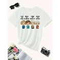 thumbnail image 2 of Golden Girls, a Gift-Oriented Style, New Women'S Round-Neck Casual Sports T-Shirt for All Seasons, Comfortable to Wear., Ladies Leisure Tees, 2 of 9