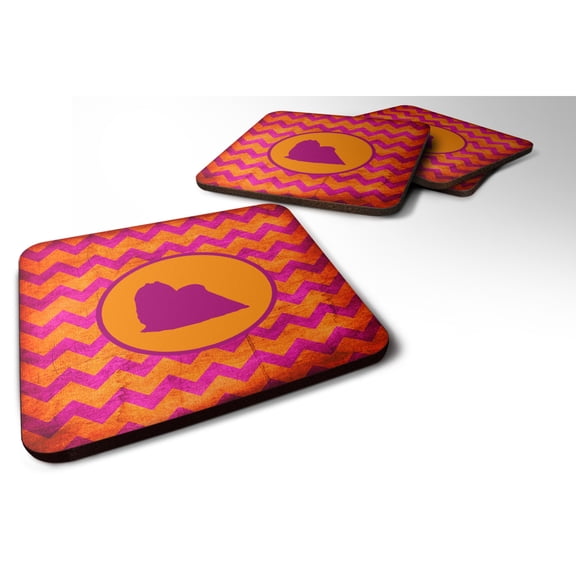 Carolines Treasures SDK1141-B-FC Foam Coaster Set of 4 3 1/2 x 3 1/2 multicolor
