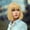 Gold, variant on Short Straight Bob Wig with Flat Bangs for Women, Synthetic Heat Resistant Fiber Fashion Daily Wear Wig Adjustable Cap(Hot Pink,30cm)