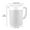 A, variant on Plastic Water Pitcher with Lid,Clear Large Capacity High Temperature Resistant Cold Water Pitcher,Durable Juice Beverage Jar with Strainer Cover and Handle for Hot Cold Coffee Drink