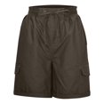 thumbnail image 5 of Women Cargo Shorts Summer Loose Hiking Shorts with Pockets Womens Plus Size Denim Shorts, 5 of 7