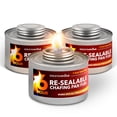 thumbnail image 1 of Los calentadores de alimentos abastecen tu hogar bidones de combustible para rozaduras durante 6 horas (paquete de 3), 1 of 7
