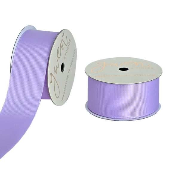 Gwen Studios 1.5" Light Purple Grosgrain Ribbon, 7 Yards