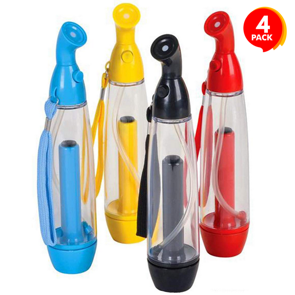 ArtCreativity Water Mister Fine Mist Spray Bottle Set 8.5 in 4 pack Kids and Adults Assorted Colors Portable for Gardening and Home Use