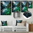 thumbnail image 4 of Designart "Alaska Aurora Dance" Landscapes Metal Art Living Room, 4 of 5