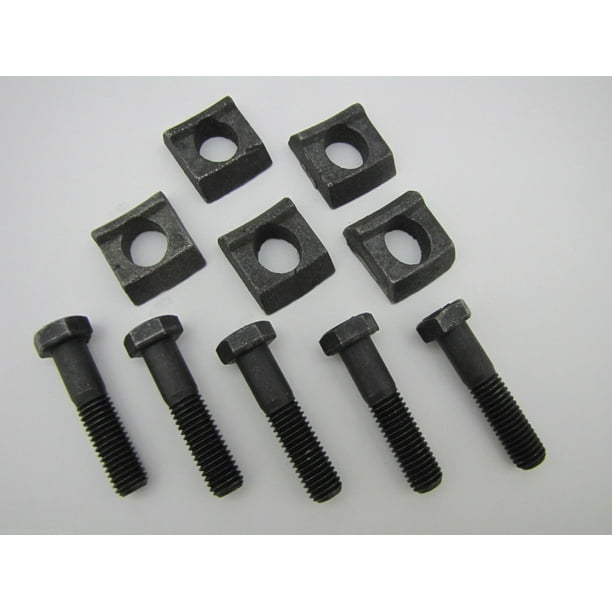 Mobile Home Wheel Rim Clamp & Bolt "5 Pack" Wedge Lowboy Construction