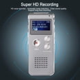 thumbnail image 6 of Digital Voice Recorder Voice Activated Recorder for Lectures, Meetings, Interviews 8GB Audio Recorder Mini Portable Tape Dictaphone with Playback, USB, MP3, 6 of 9